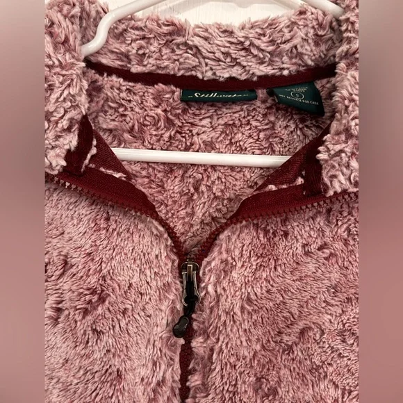 Stillwater Supply Co.Pink faux Sherpa Pullover, size oversized Small - Picture 3 of 12